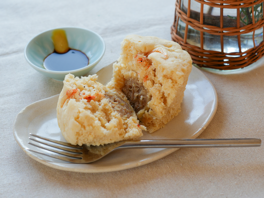 エビ肉まん風蒸しパン