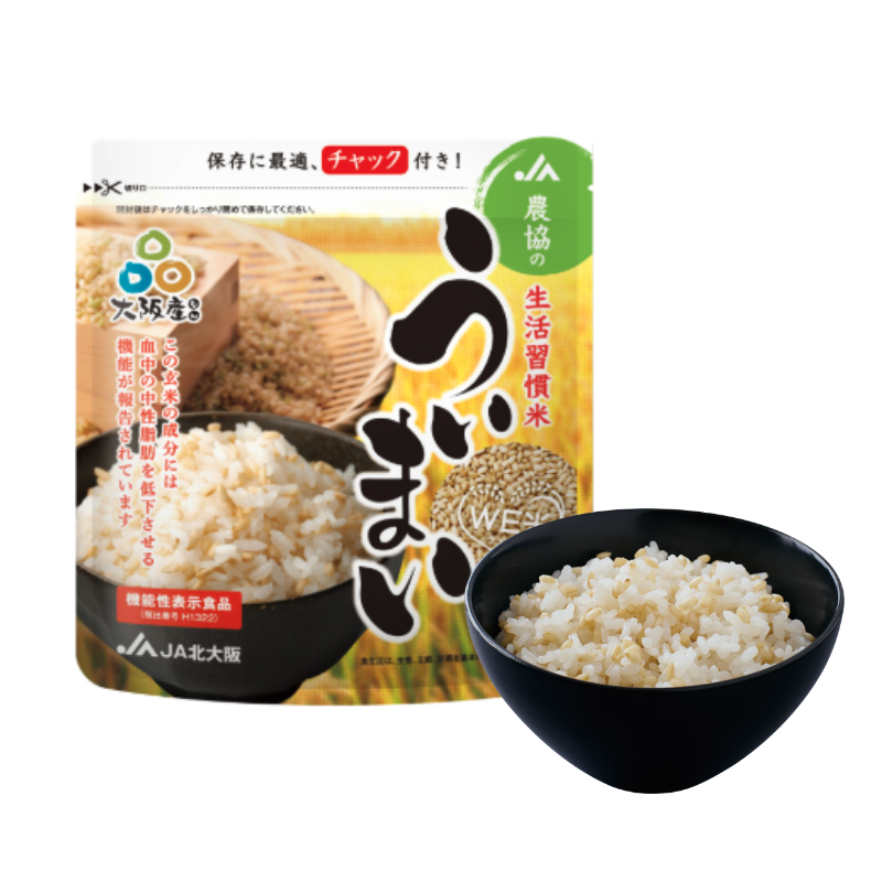農協の生活習慣米 ういまい
