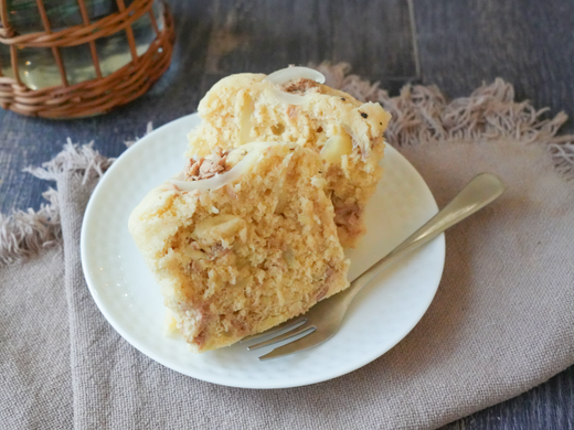 ケークサレ風蒸しパン